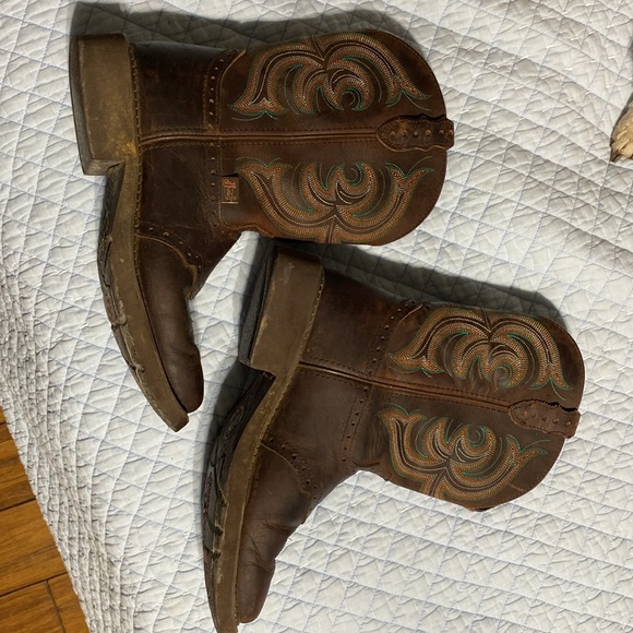 Women’s Justin square-toed boots. Size 9 1/2B. - Picture 3 of 6